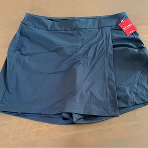 SPANX Women's Sunshine Skort, 6inches in Midnight Navy. Medium